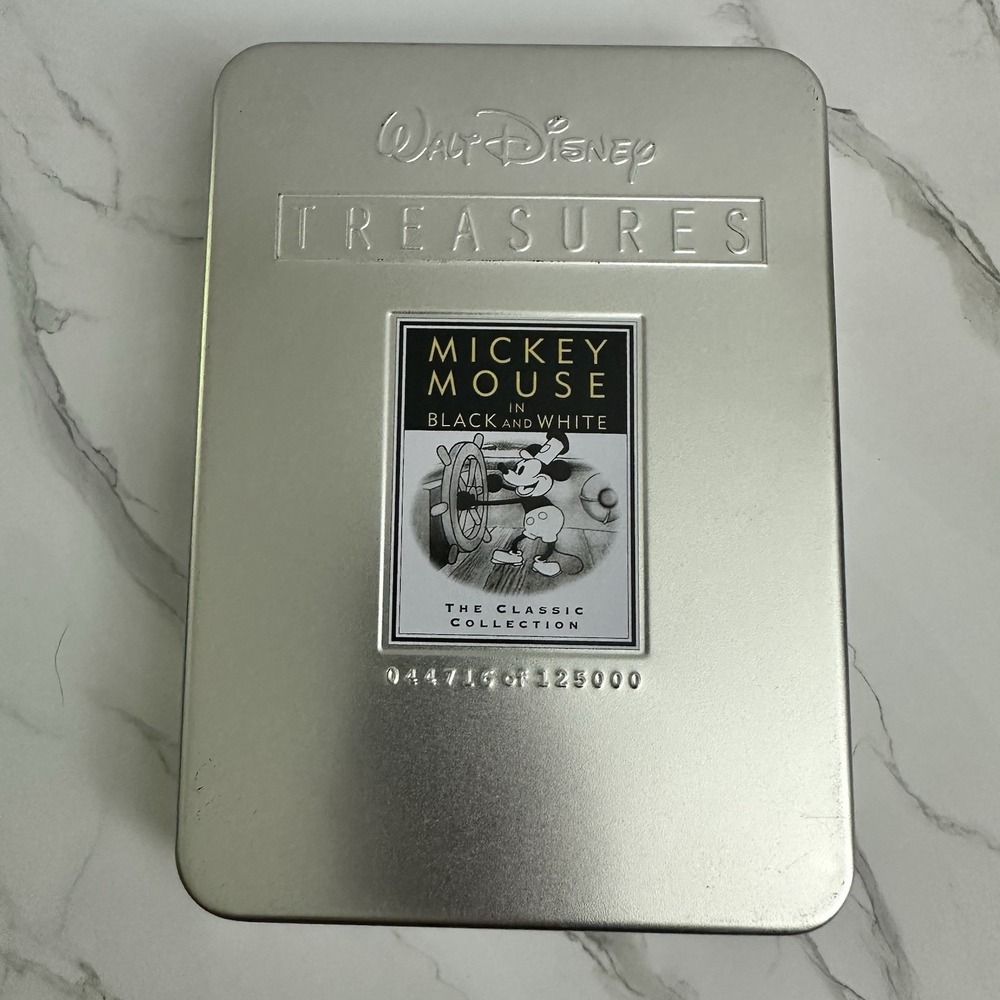 Walt Disney Treasures: Mickey Mouse in Black And White (DVD, 2002) 2 Disc Set